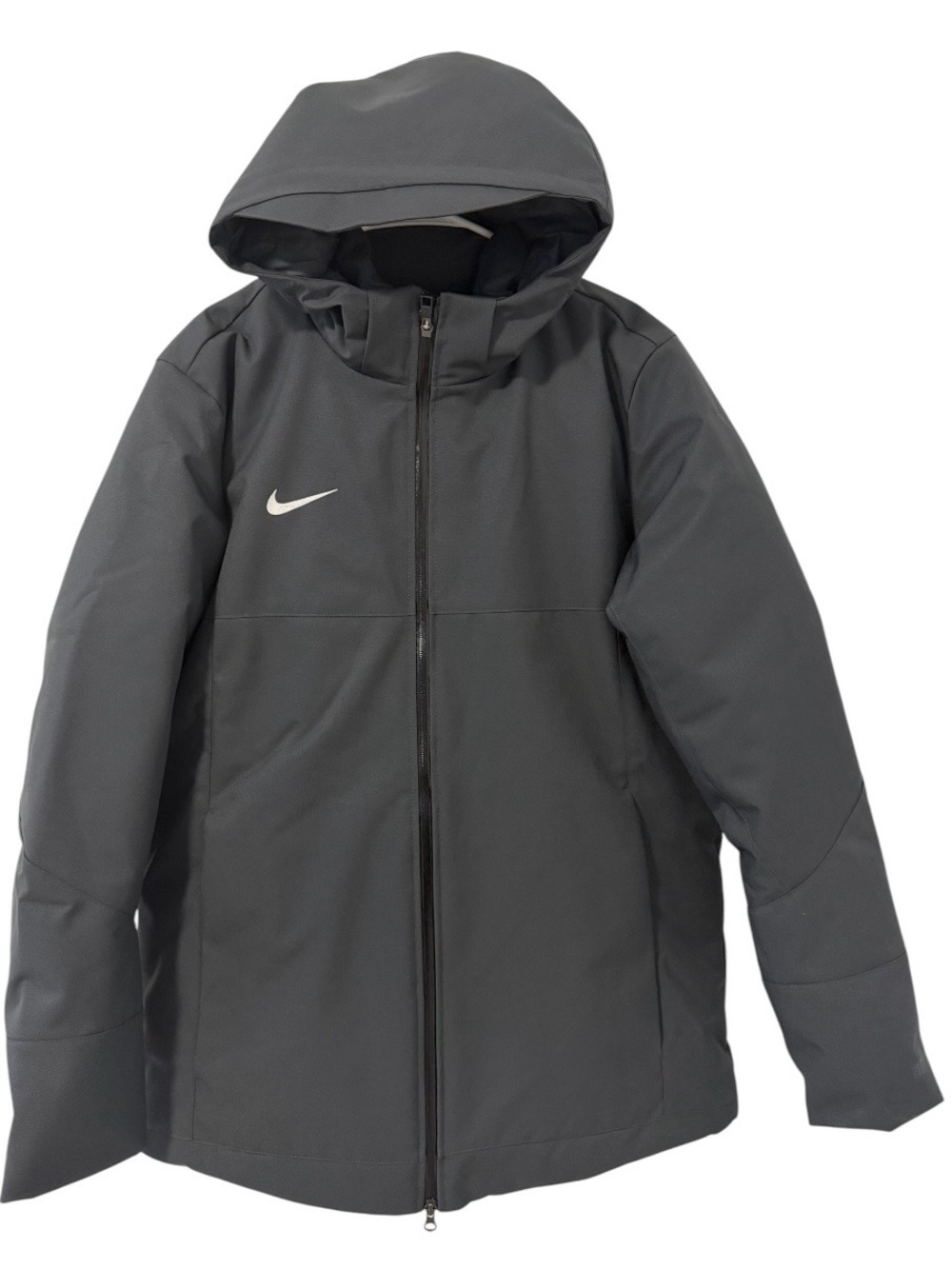 Nike Team Football Storm-FIT Down-Fill Parka Winter Jacket Gray Men's M NWT